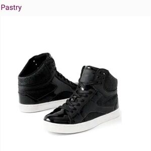 Black High-Top Women’s  Dance Sneakers by Pastry